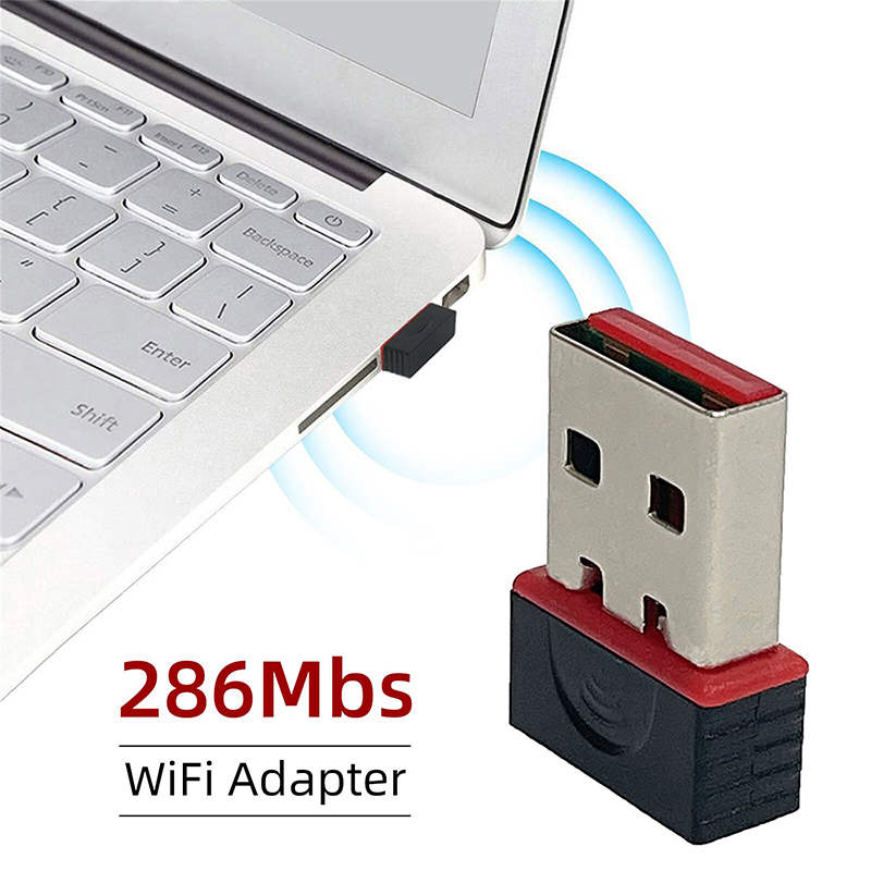 Smart Home For Pc - 2.4Ghz Draadloze Mini USB WiFi Adapter