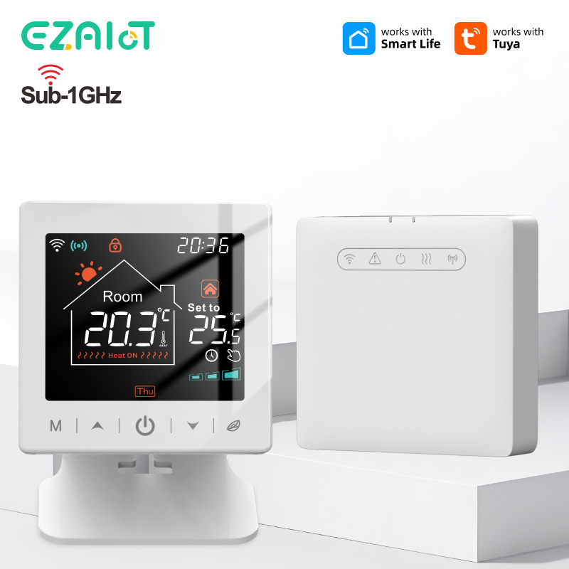 Smart Home Thermostat - Smart home Wifi thermostaat tuya RF