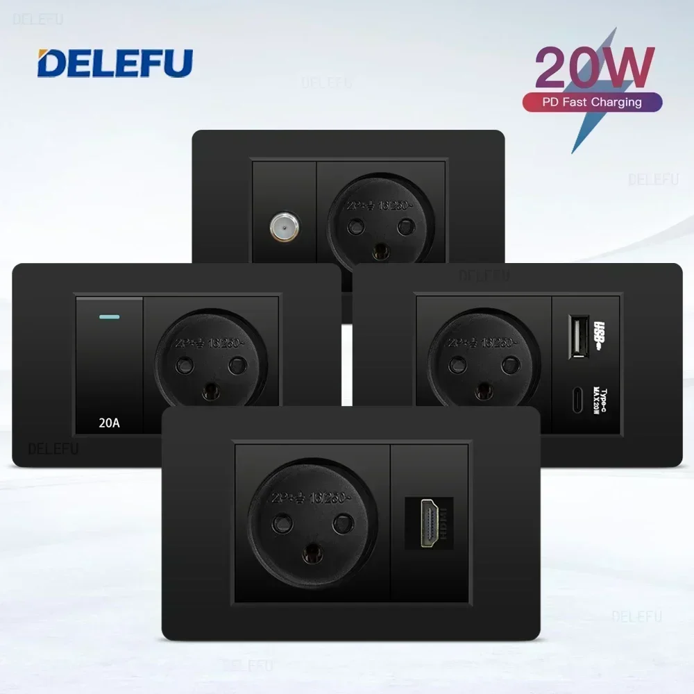 Smart Home For Pc - DELEFU Zwart Vertragende PC Israël USB