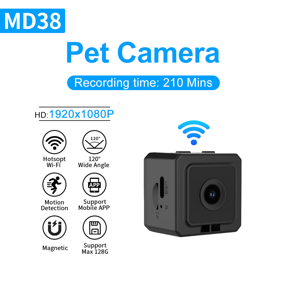 Smart Home Kamera - Smart Home Monitor Mini Camera Huisdiercamera