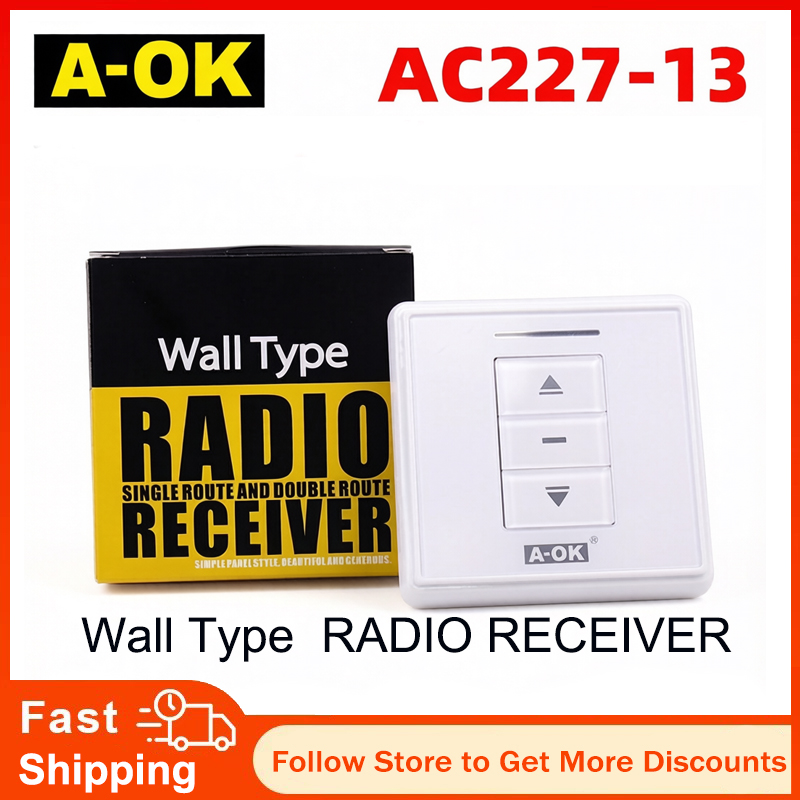 Smart Home Ac - Smart home elektrische rolluikmotor AOK AC227-13,