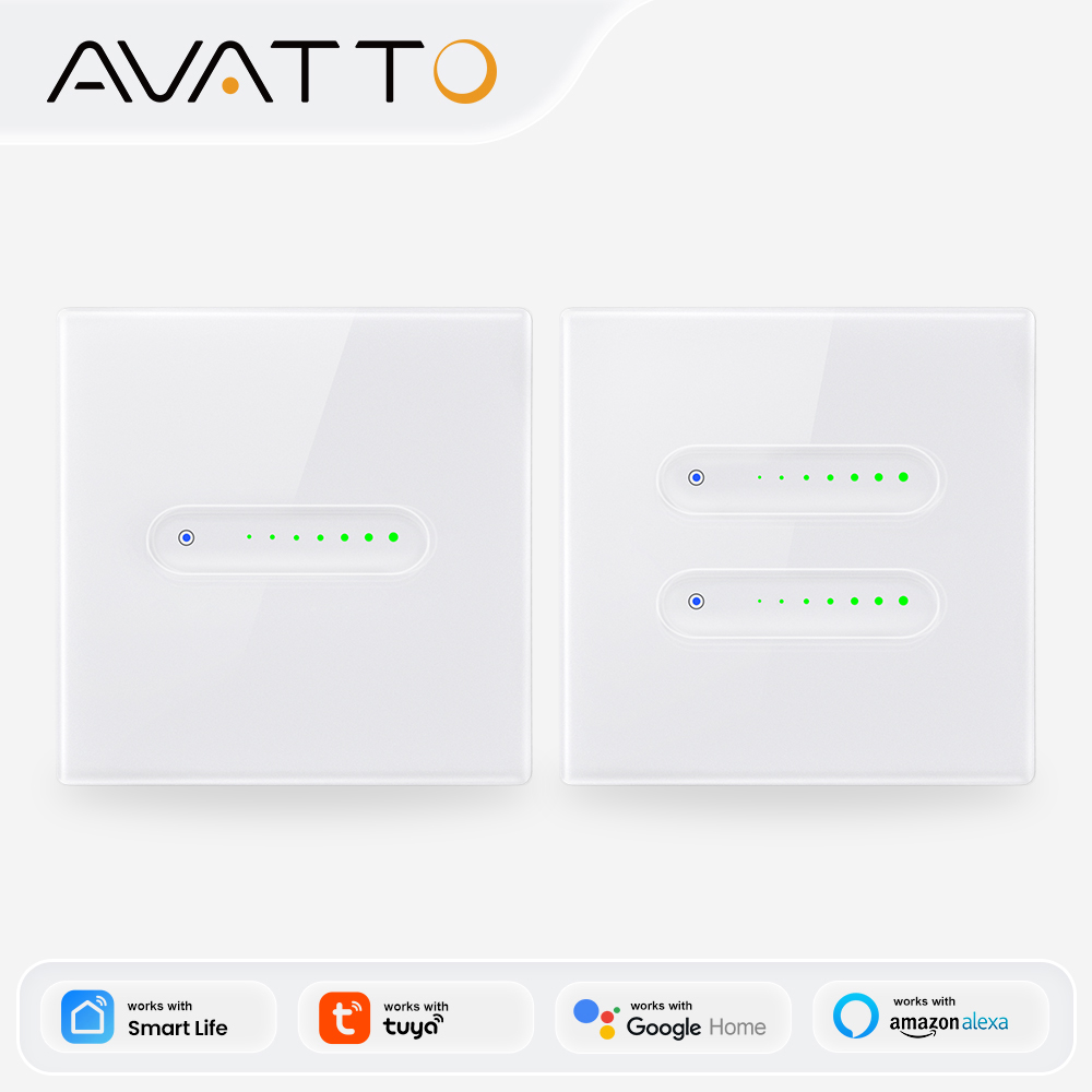 Smart Home Button - AVATTO WiFi 1/2 Gang Smart Dimmer