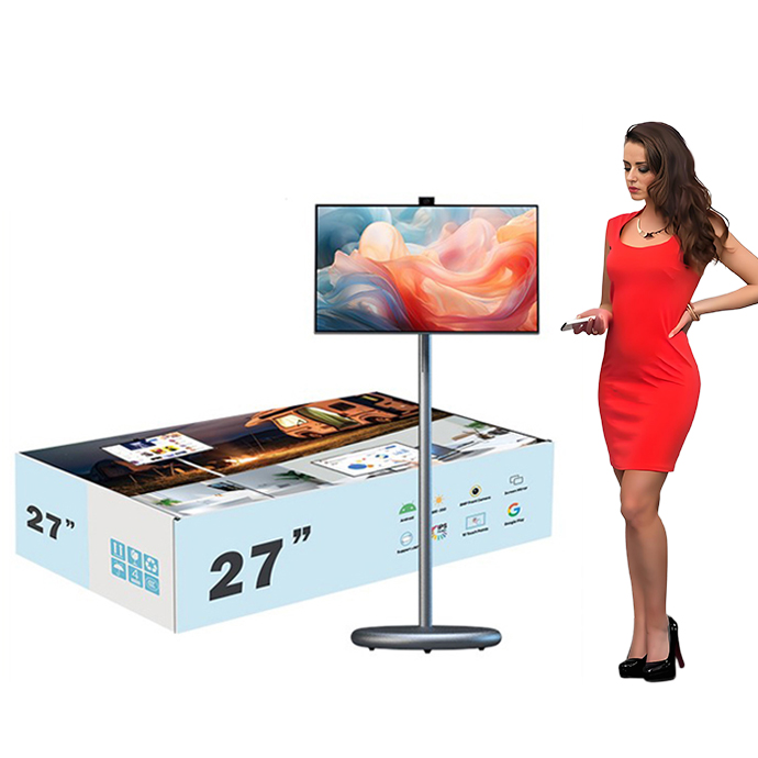 Smart Home Ac - Slim draagbaar tv-scherm mobiel LCD digitaal