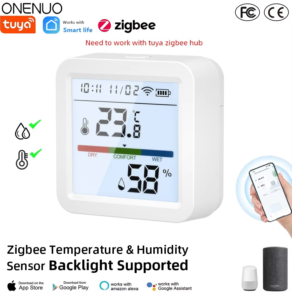 Smart Home Website - Tuya ZigBee Smart Home Temperatuur Vochtigheidssensor