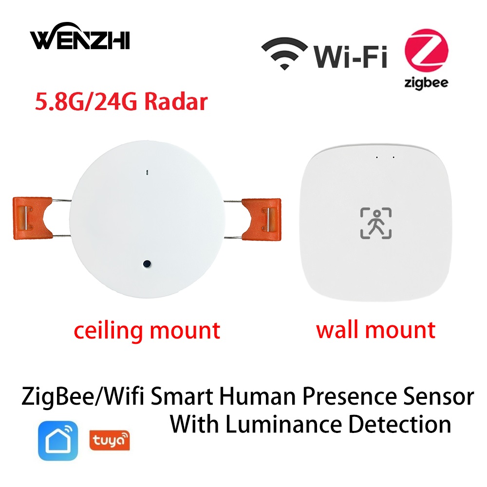Zigbee Motion Sensor - ZigBee Wifi MmWave Menselijke aanwezigheid Bewegingssensor