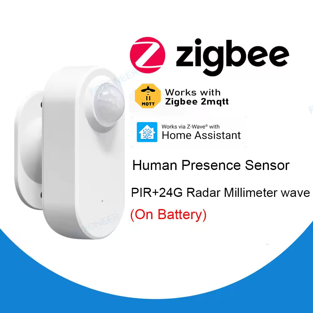 Zigbee Motion Sensor - Slimme Zigbee menselijke aanwezigheidsdetector, helderheids-/afstandsdetectie, slimme