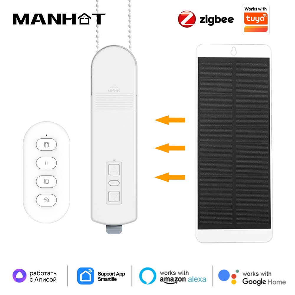 Curtain Motor - Werk met Tuya Zigbee Smart Curtain