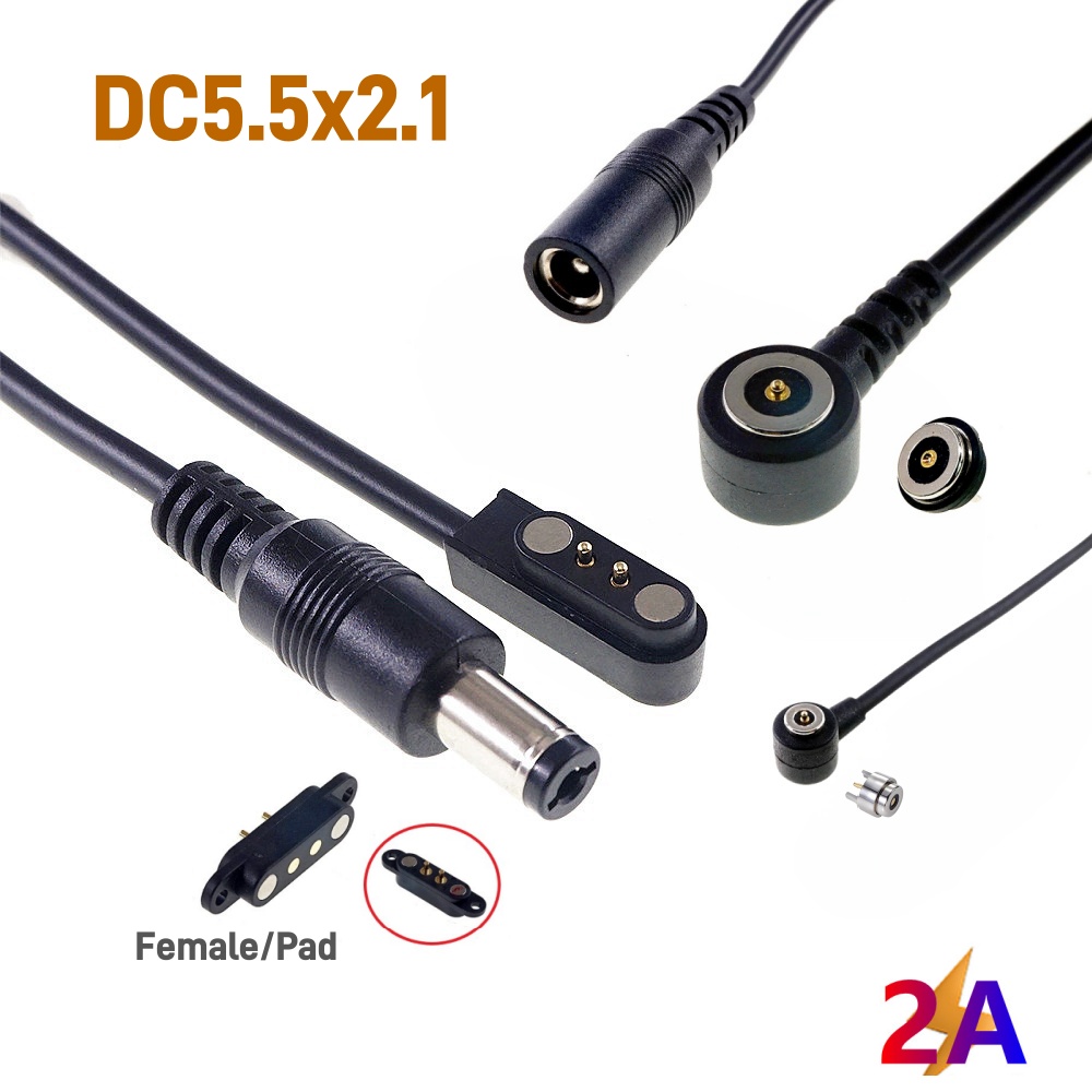 Smart Power Strip - Magnetische 5.5mm x 2.1mm DC Stekker