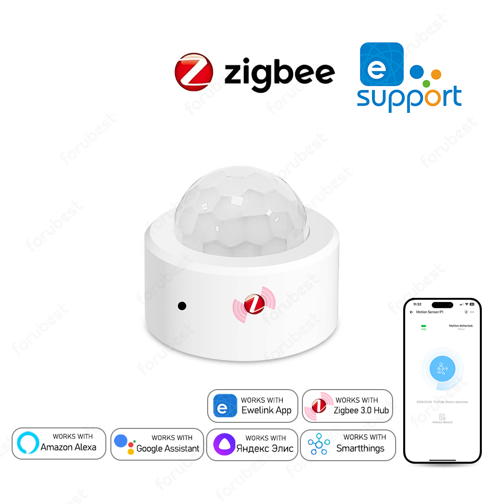 Smart Home Security - Zigbee 3.0 Menselijke bewegingssensor PIR Infrarooddetector