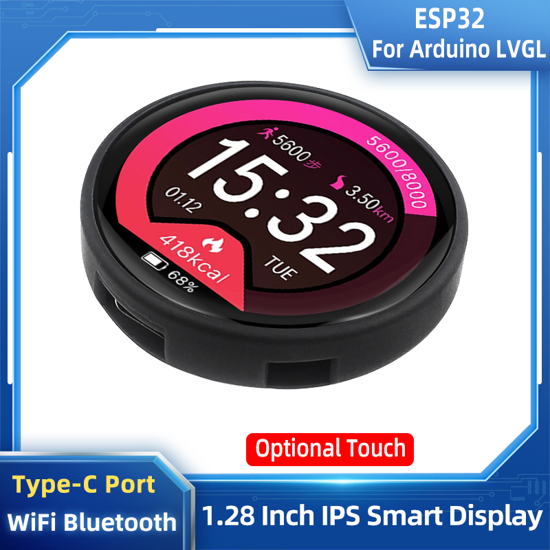 Smart Home Arduino - 1.28 Inch Ips Smart Display Esp32