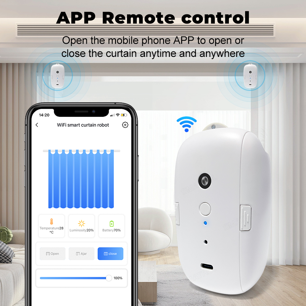 Tuya Smart Gordijn Motor Bt Sp - Curtain Motor recensie en prijs
