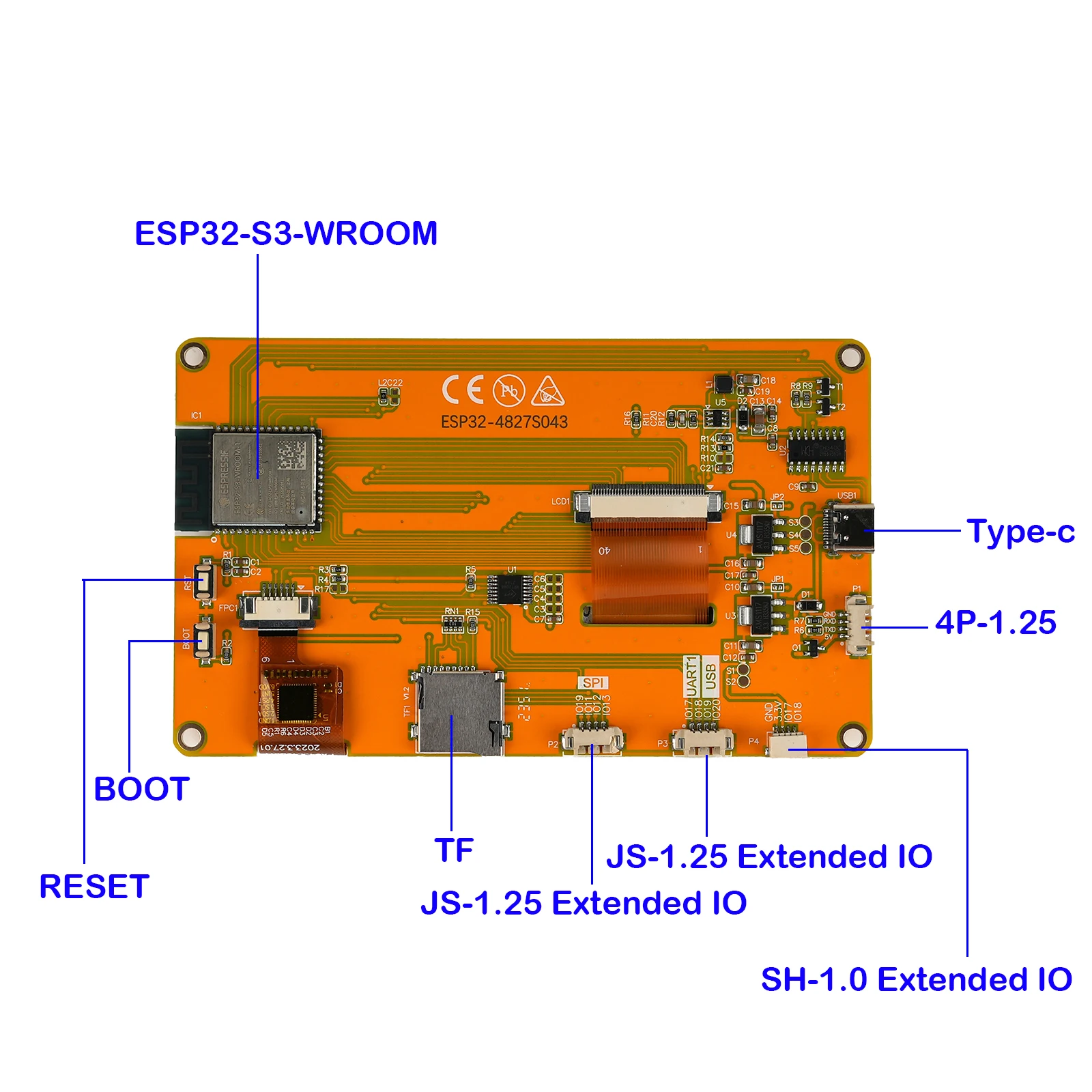 ESP32-4827S043C 4,3 inch slimm - Smart Home Arduino recensie en prijs