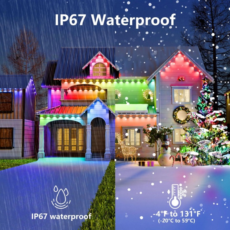 150FT 90LED Smart RGBIC Perman - Smart Home Yellow recensie en prijs