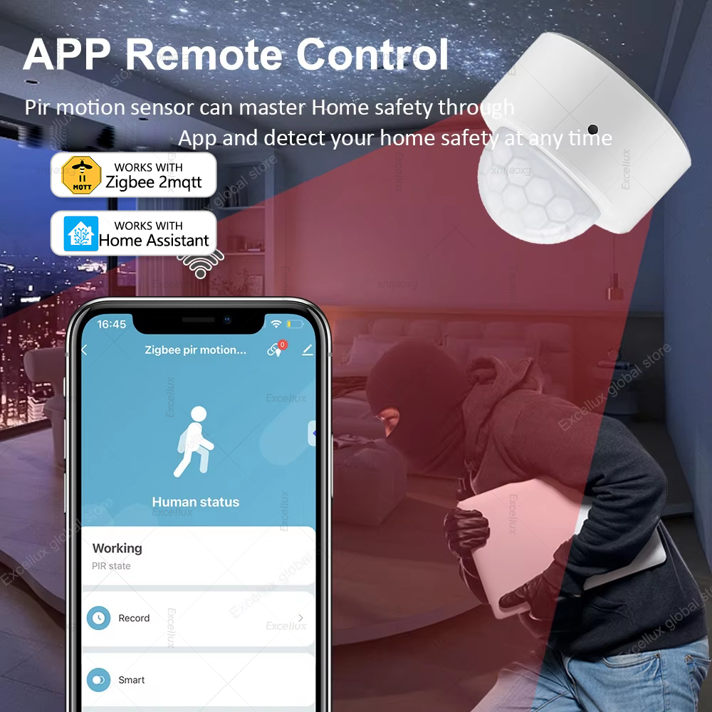 ZigBee PIR Bewegingssensor Min - Smart Home Security recensie en prijs
