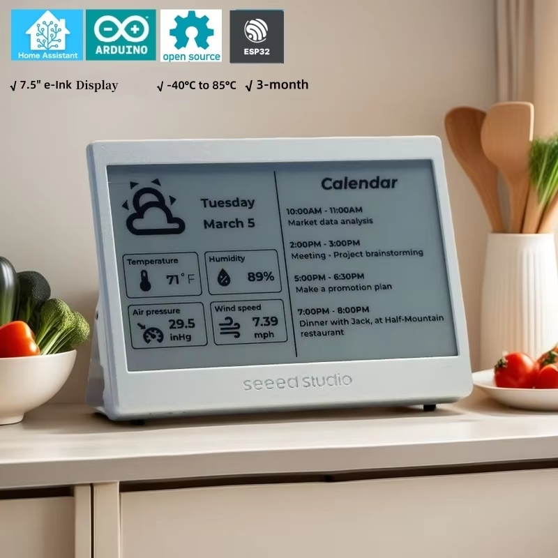 XIAO ESP32 ePaper-paneel 7,5-i - Smart Home Arduino recensie en prijs