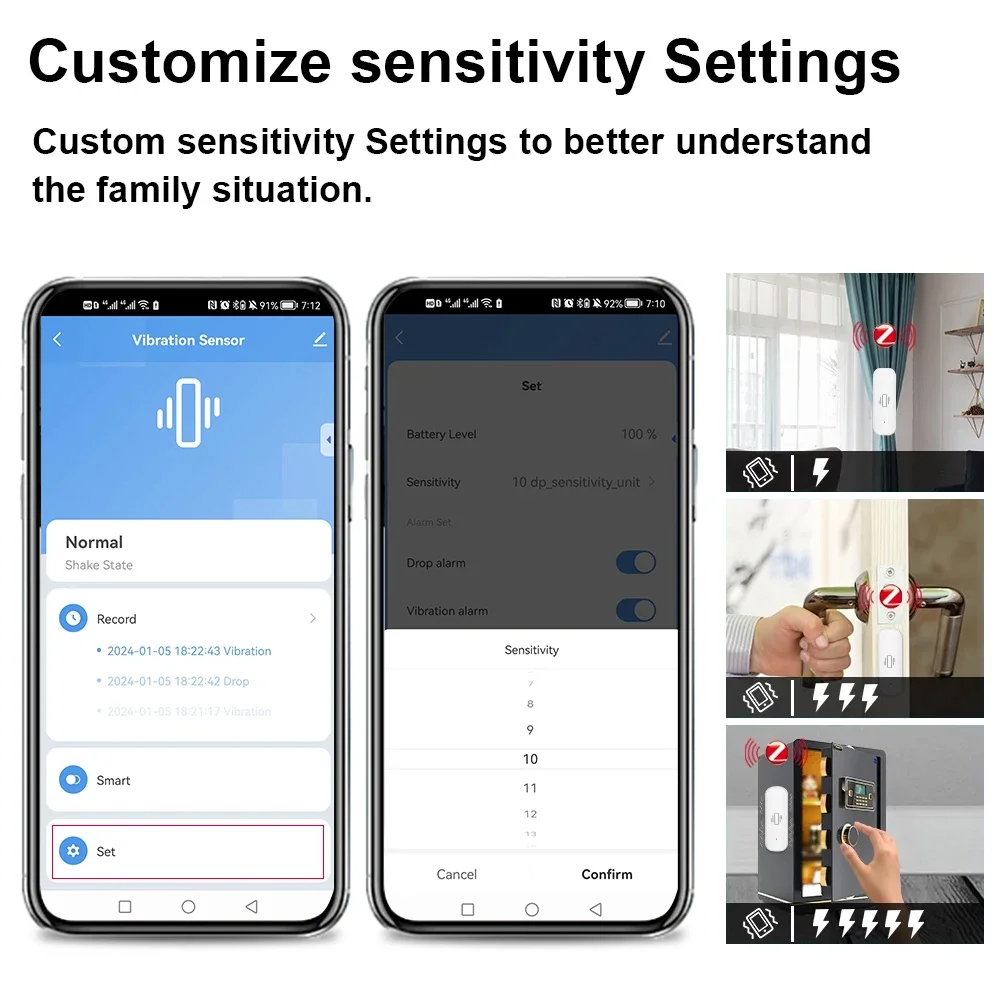 Slimme trillingssensor ZigBee- - Zigbee Motion Sensor recensie en prijs