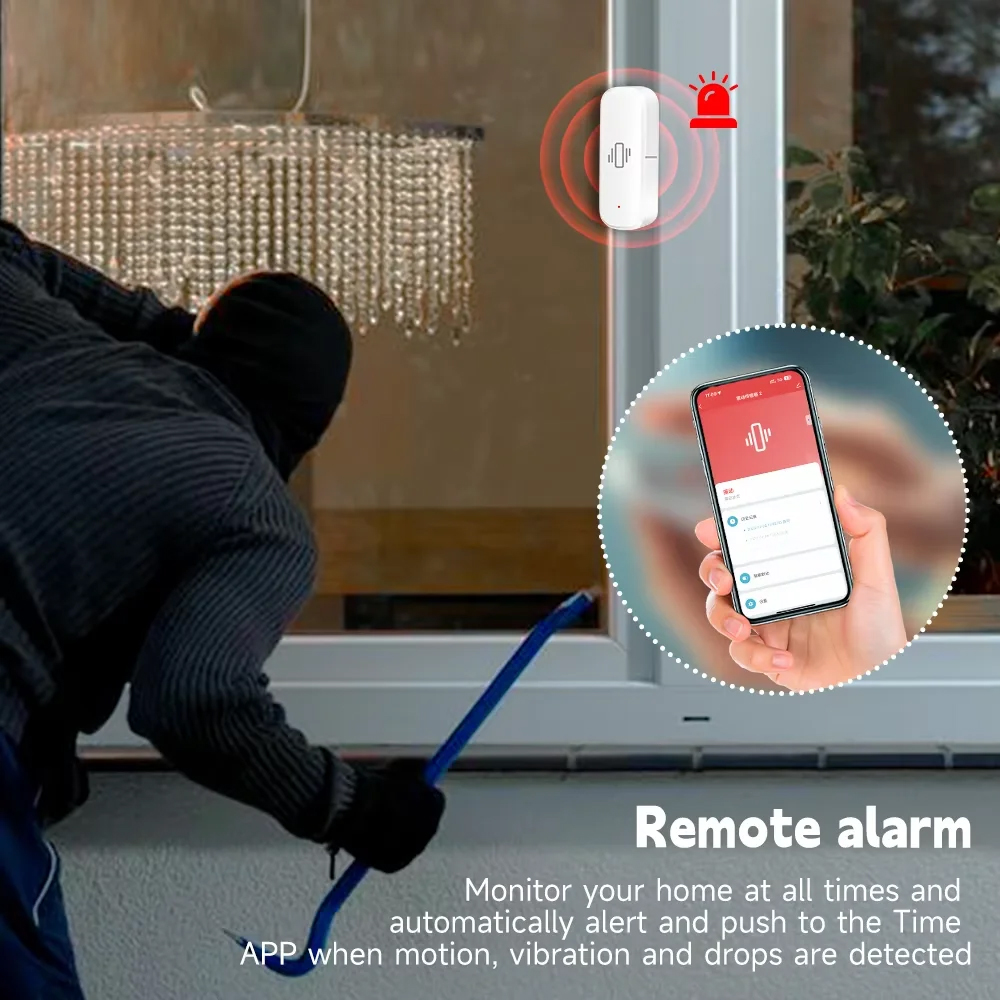 Slimme trillingssensor ZigBee- - Zigbee Motion Sensor recensie en prijs