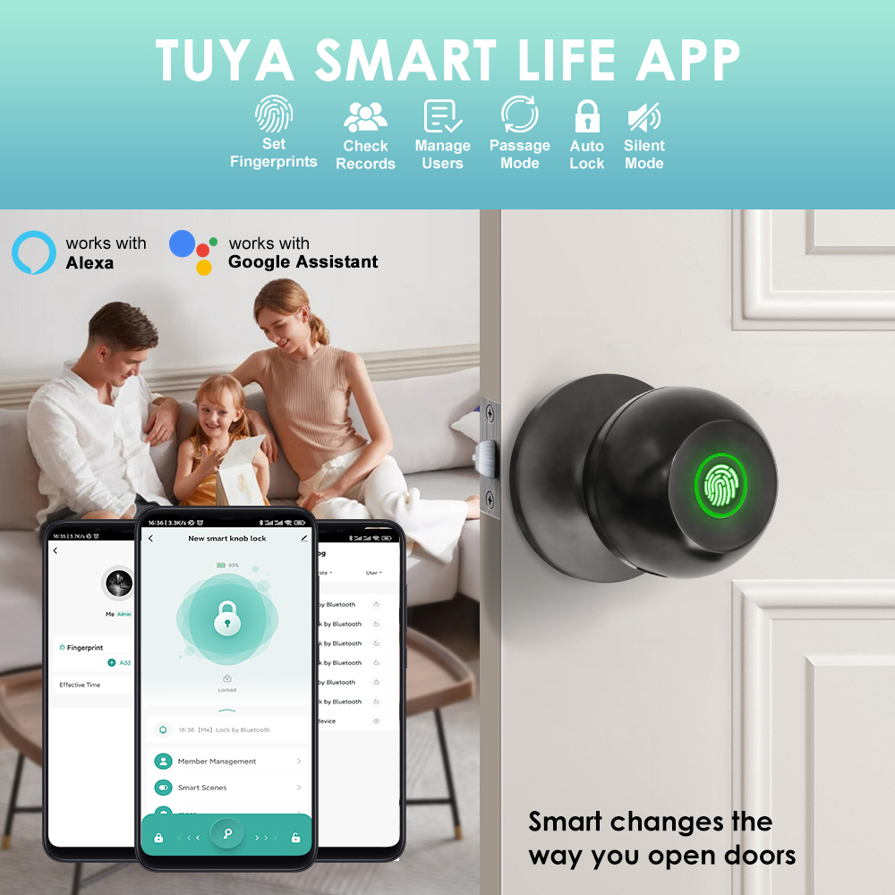 Tuya elektronisch deurslot Sli - Smart Home Website recensie en prijs