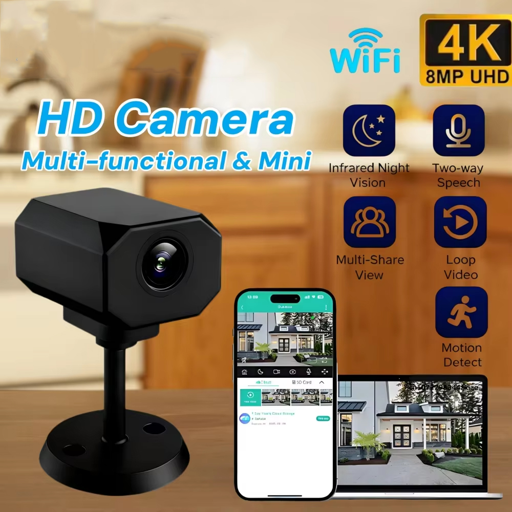 4K HD WiFi-beveiligingscamera  - Smart Home Security recensie en prijs