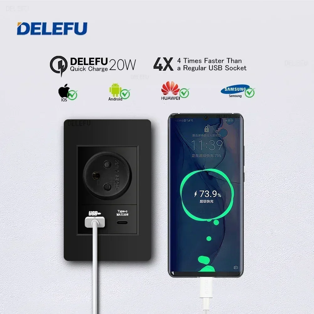 DELEFU Zwart Vertragende PC Is - Smart Home For Pc recensie en prijs