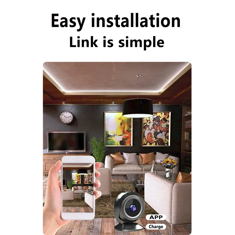 Mini wifi-camera 360° °   Gedr - Smart Home Kamera recensie en prijs