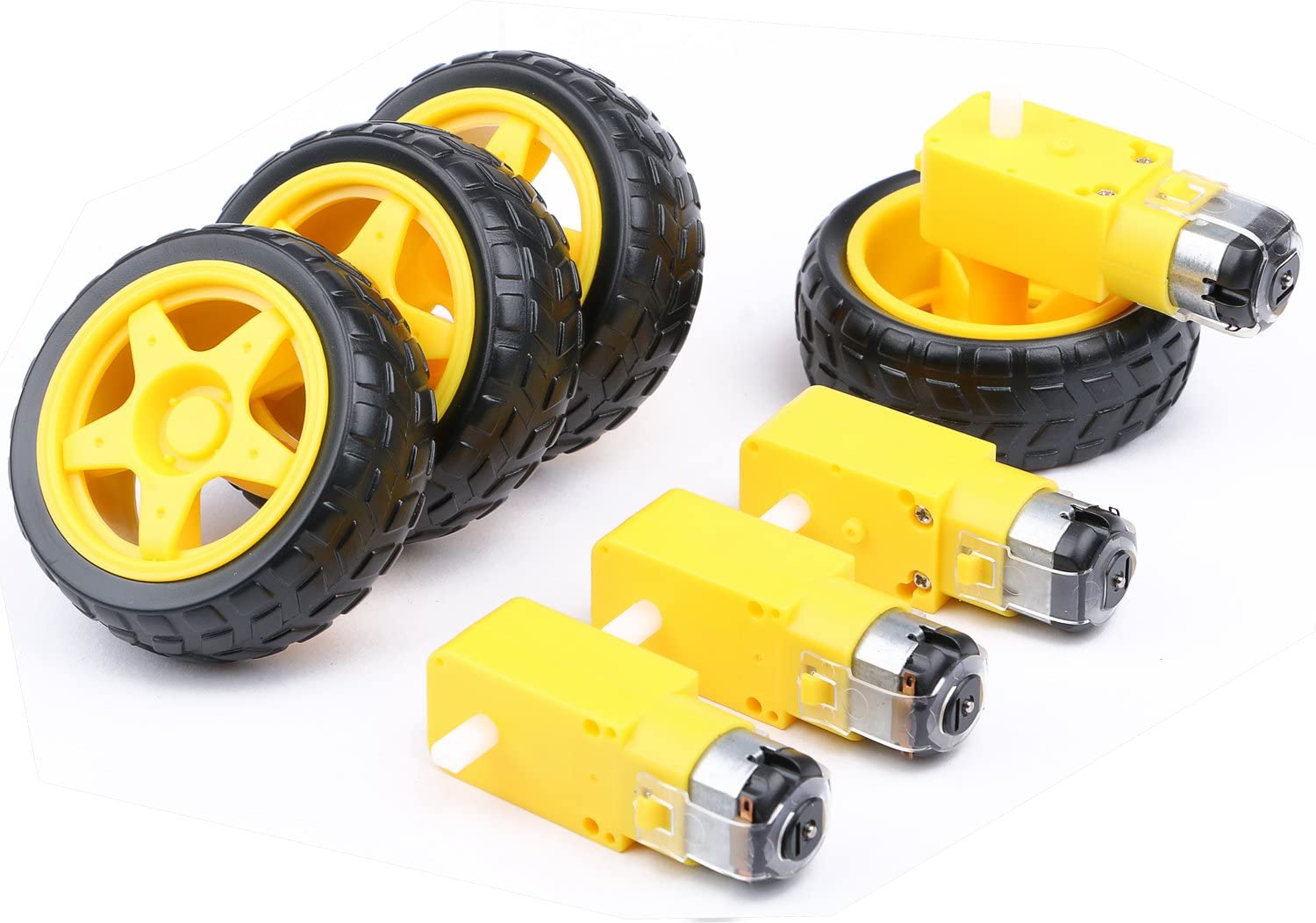 4 Stuks Dc Elektrische Motor + - Smart Home Yellow recensie en prijs