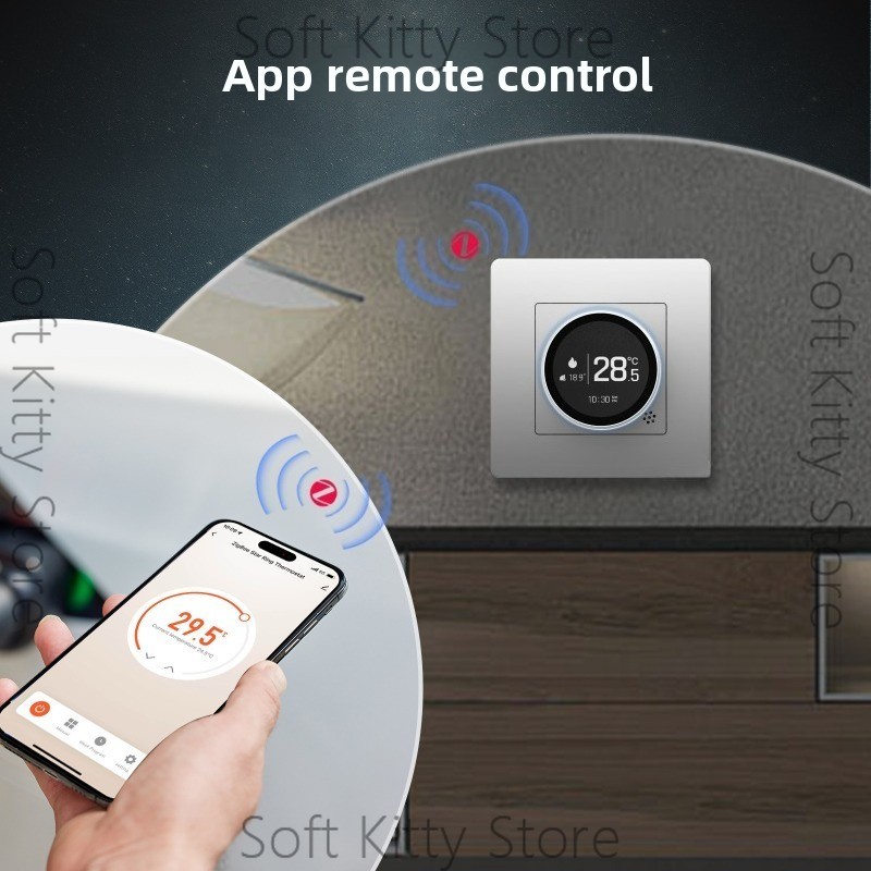 Slimme huisknop vloerverwarmin - Smart Home Thermostat recensie en prijs