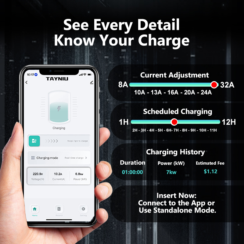 TAYNIU Draagbare EV-lader 3.5K - Smart Home Ac recensie en prijs