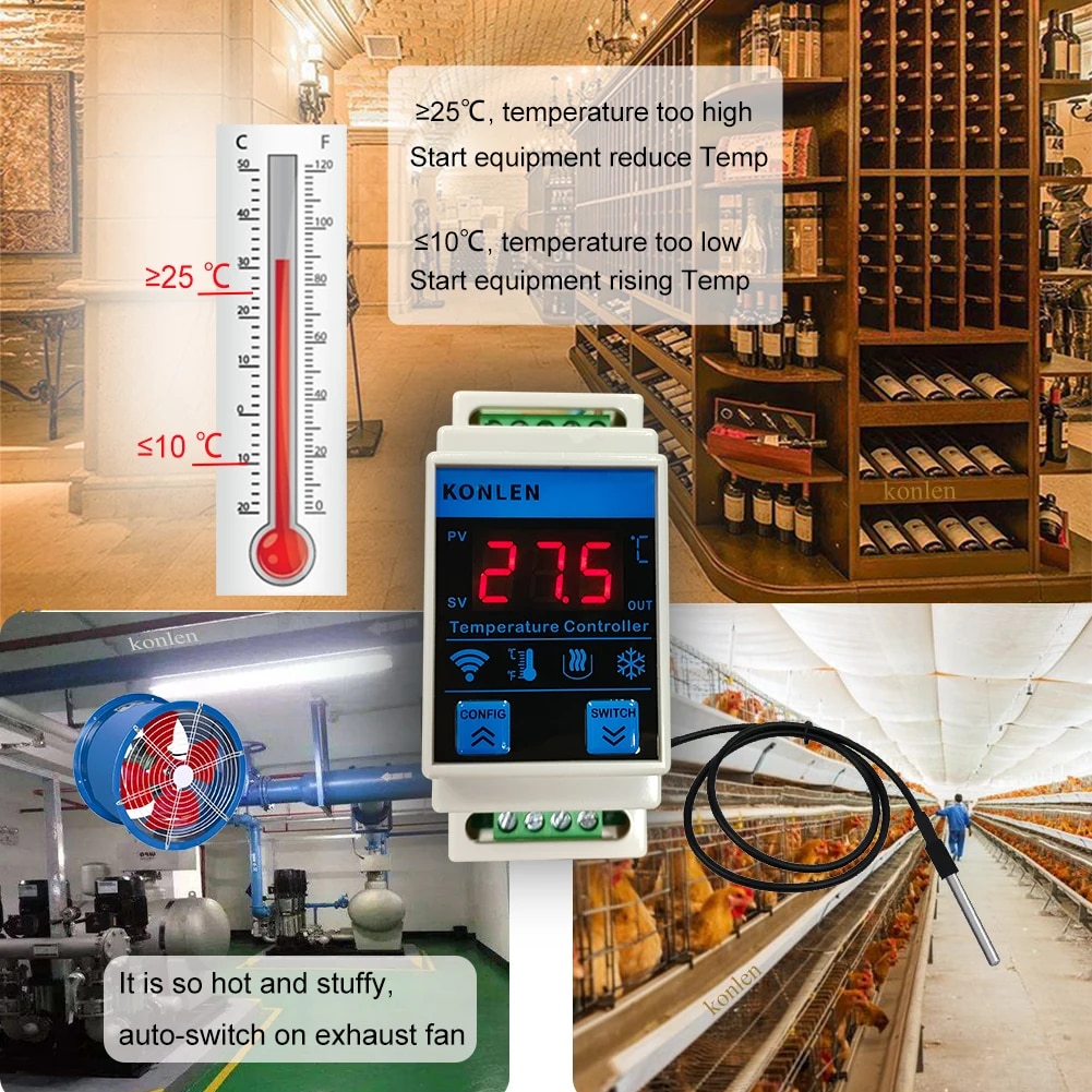 Tuya Wifi Temperatuur Sensor T - Smart Home Thermostat recensie en prijs
