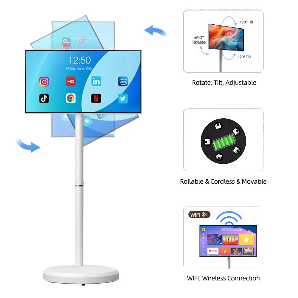 21,5 inch draagbare Smart TV m - Smart Home For Pc recensie en prijs