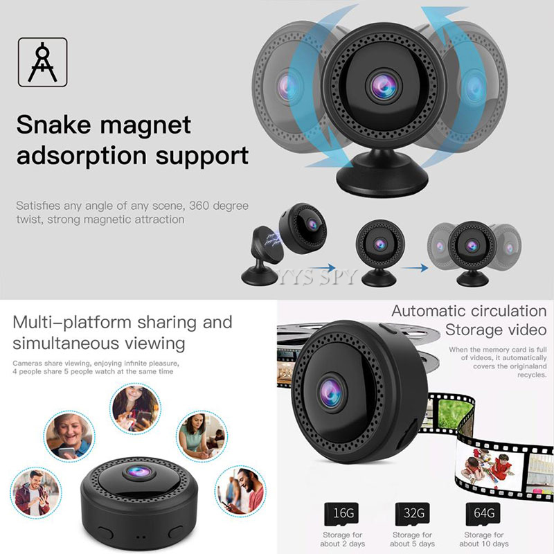 HD Wifi Mini Videocamera Digit - Smart Home Kamera recensie en prijs
