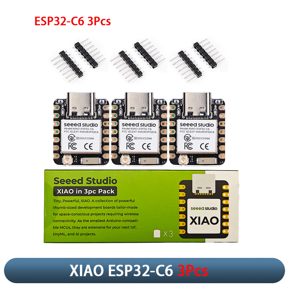 XIAO ESP32-C6 3-delige ontwikk - Smart Home Arduino recensie en prijs