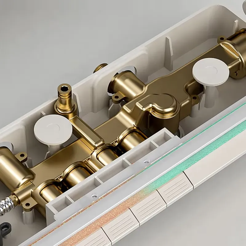 Messing digitale watervaldouch - Smart Home Thermostat recensie en prijs