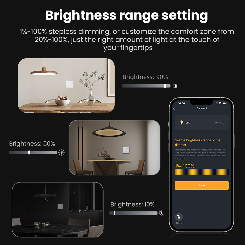 AVATTO WiFi 1/2 Gang Smart Dim - Smart Home Button recensie en prijs