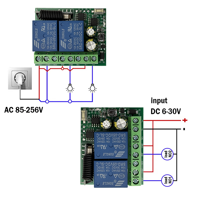 DC 12V 24V AC 220V RF433 2CH M - Curtain Motor recensie en prijs