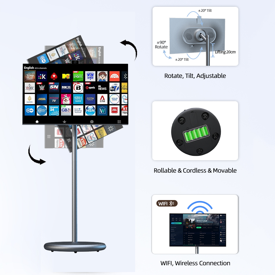 Slim draagbaar tv-scherm mobie - Smart Home Ac recensie en prijs