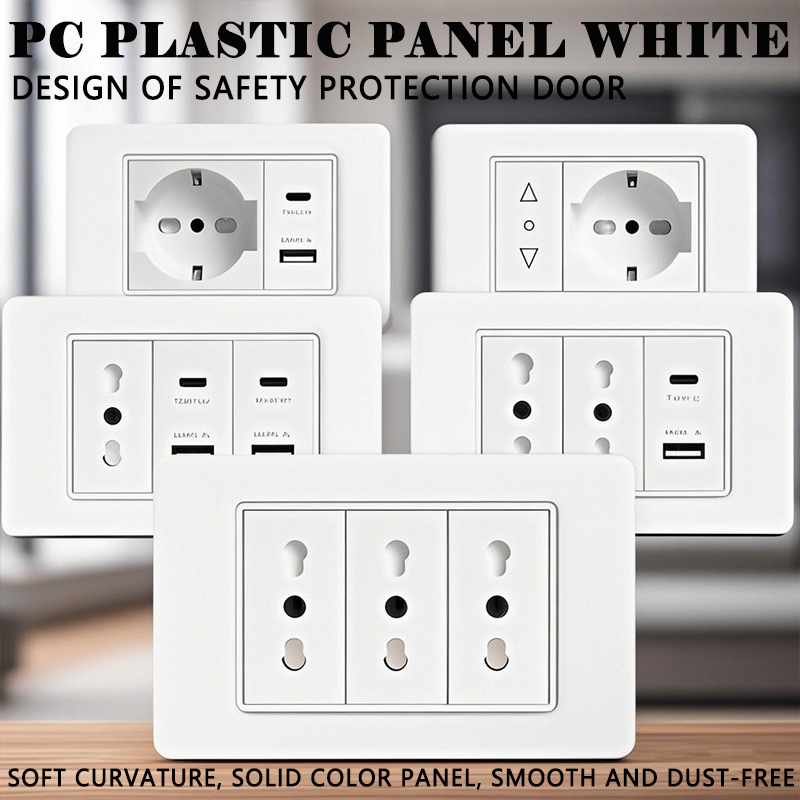118 PC Plastic Paneel Socket U - Smart Home For Pc recensie en prijs