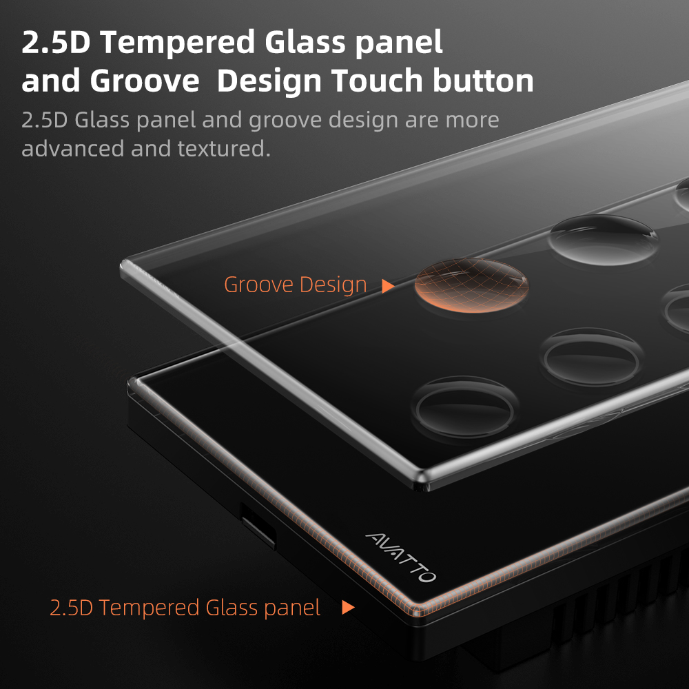 AVATTO 1/2/3/4 Gang ZigBee Sma - Smart Home Button recensie en prijs