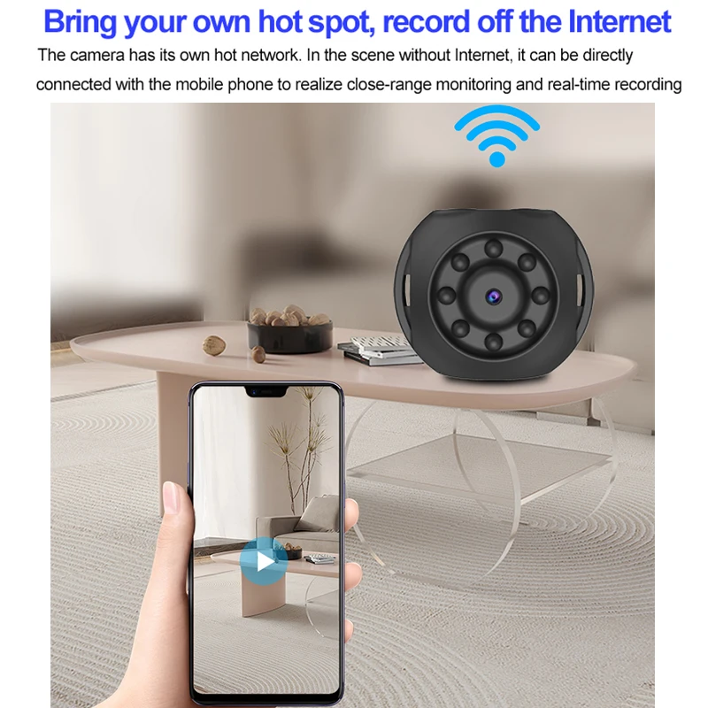 Wifi Mini Camera WK10 Smart Ho - Smart Home Kamera recensie en prijs