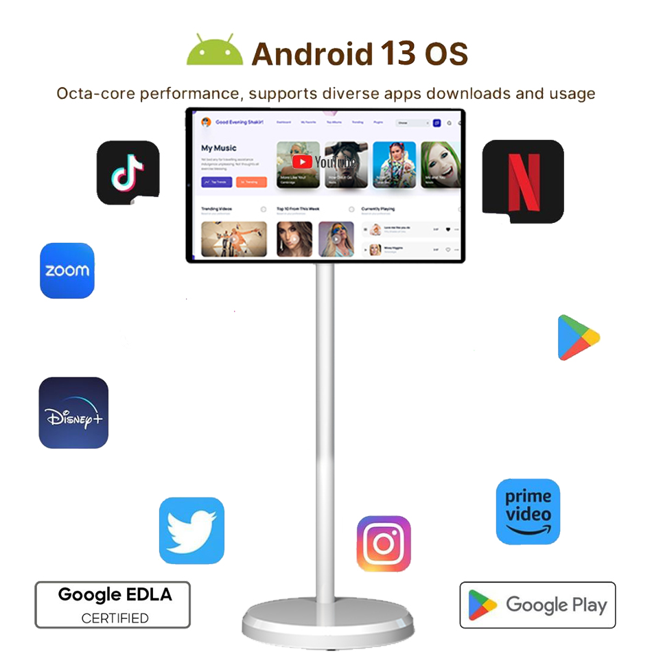 21,5 inch LED witte batterij-a - Smart Home Ac recensie en prijs