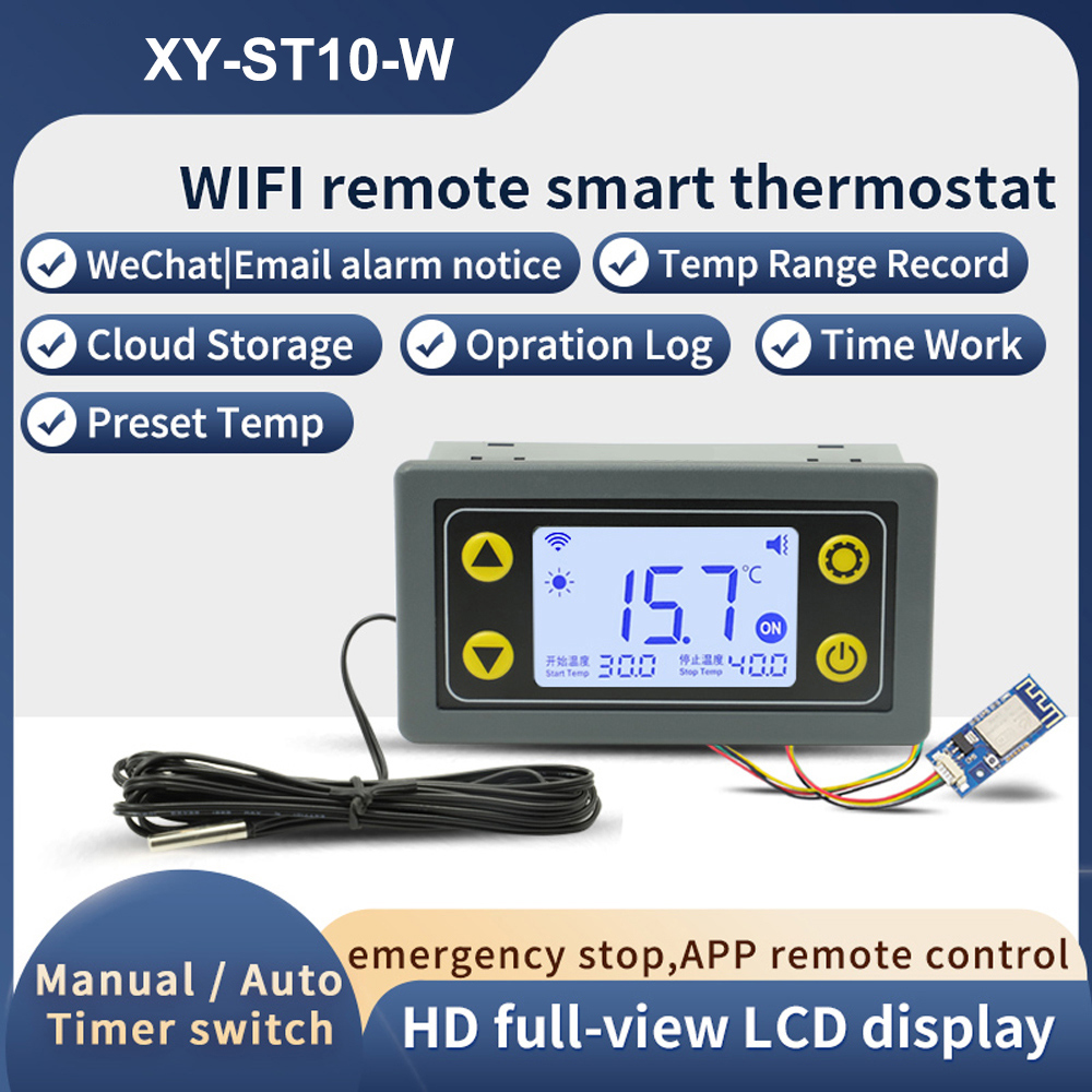 ST10-W/SA10-W/SA30-W/ST30-W DC - Smart Home Thermostat recensie en prijs