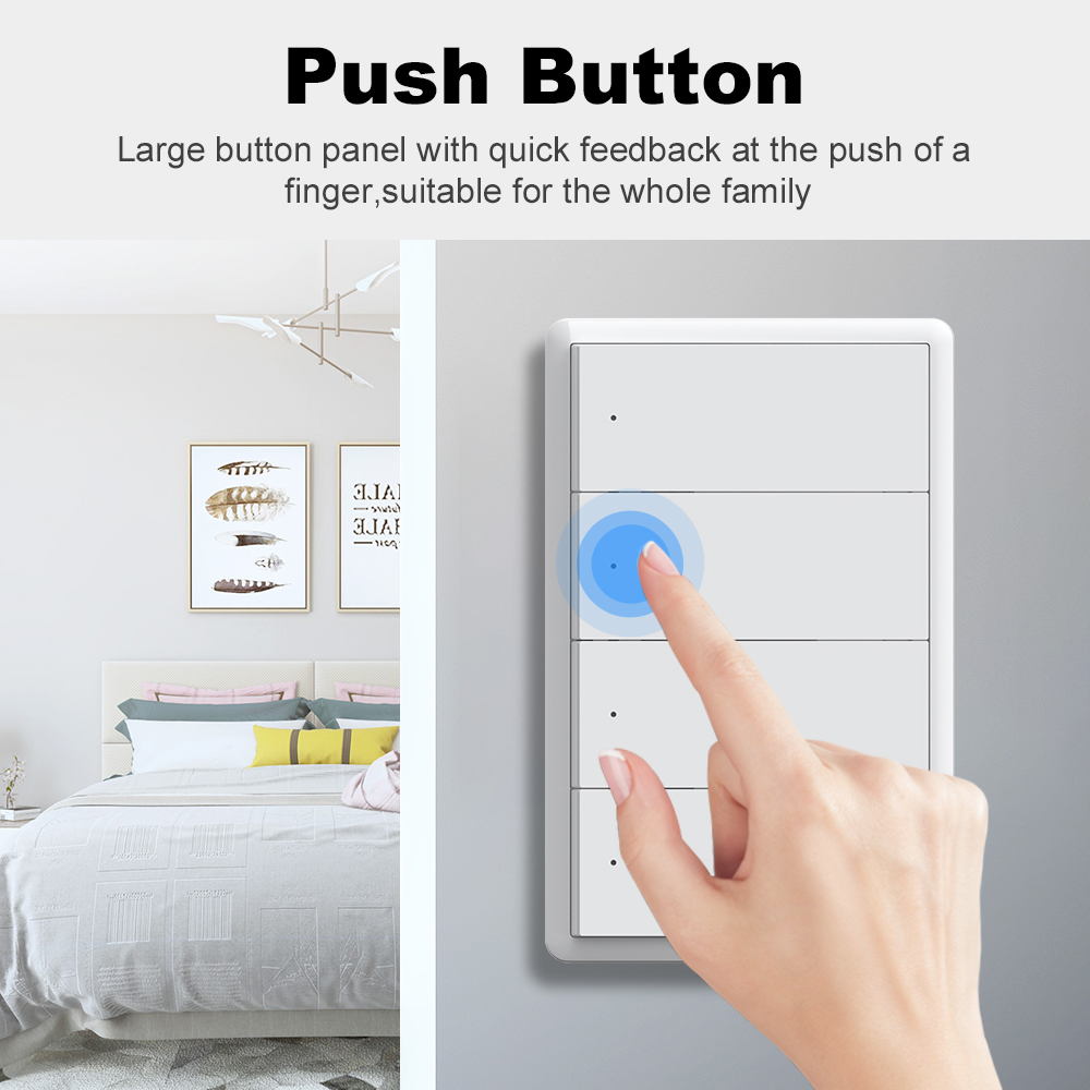 MANHOT Homekit WiFi Smart Swit - Smart Home Button recensie en prijs