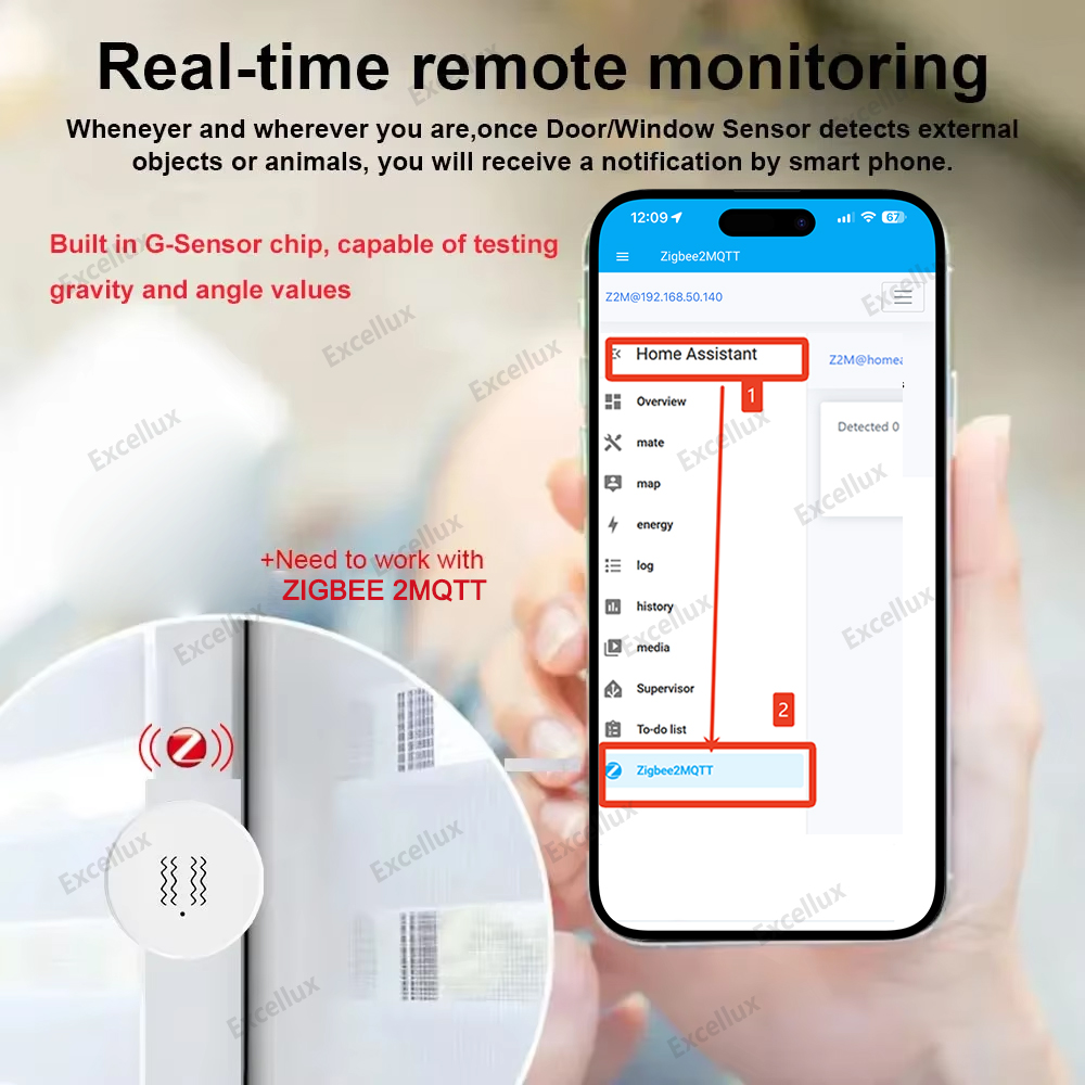 Zigbee 3.0 slimme trillingssen - Smart Home Security recensie en prijs