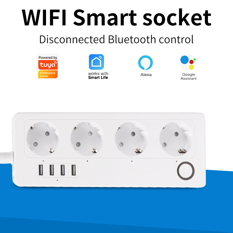 Sixwgh Tuya Smart Verlengsnoer - Smart Power Strip recensie en prijs