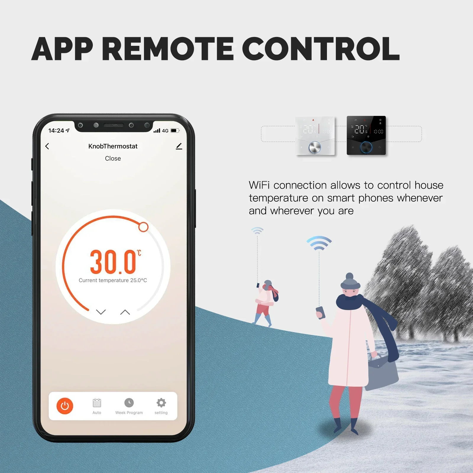MOES Tuya WiFi Slimme knop The - Smart Home Thermostat recensie en prijs