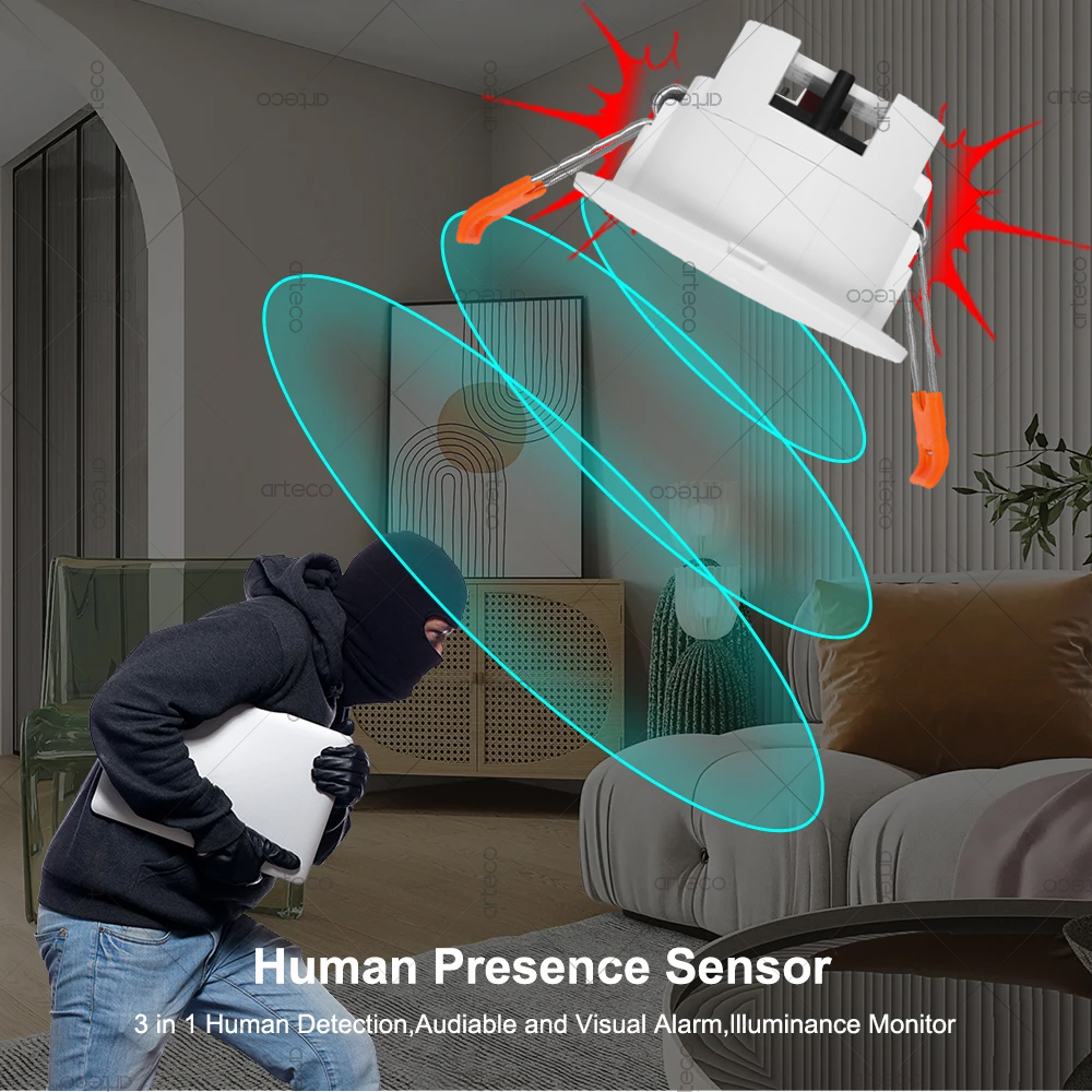 Tuya WiFi ZigBee Menselijke aa - Zigbee Motion Sensor recensie en prijs