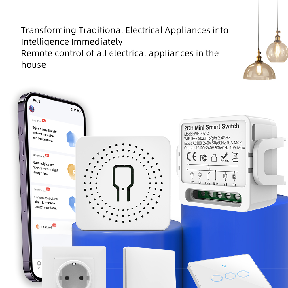 2-weg Tuya Smart Switch 2-voud - Smart Home Button recensie en prijs