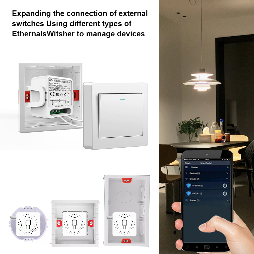 2-weg Tuya Smart Switch 2-voud - Smart Home Button recensie en prijs