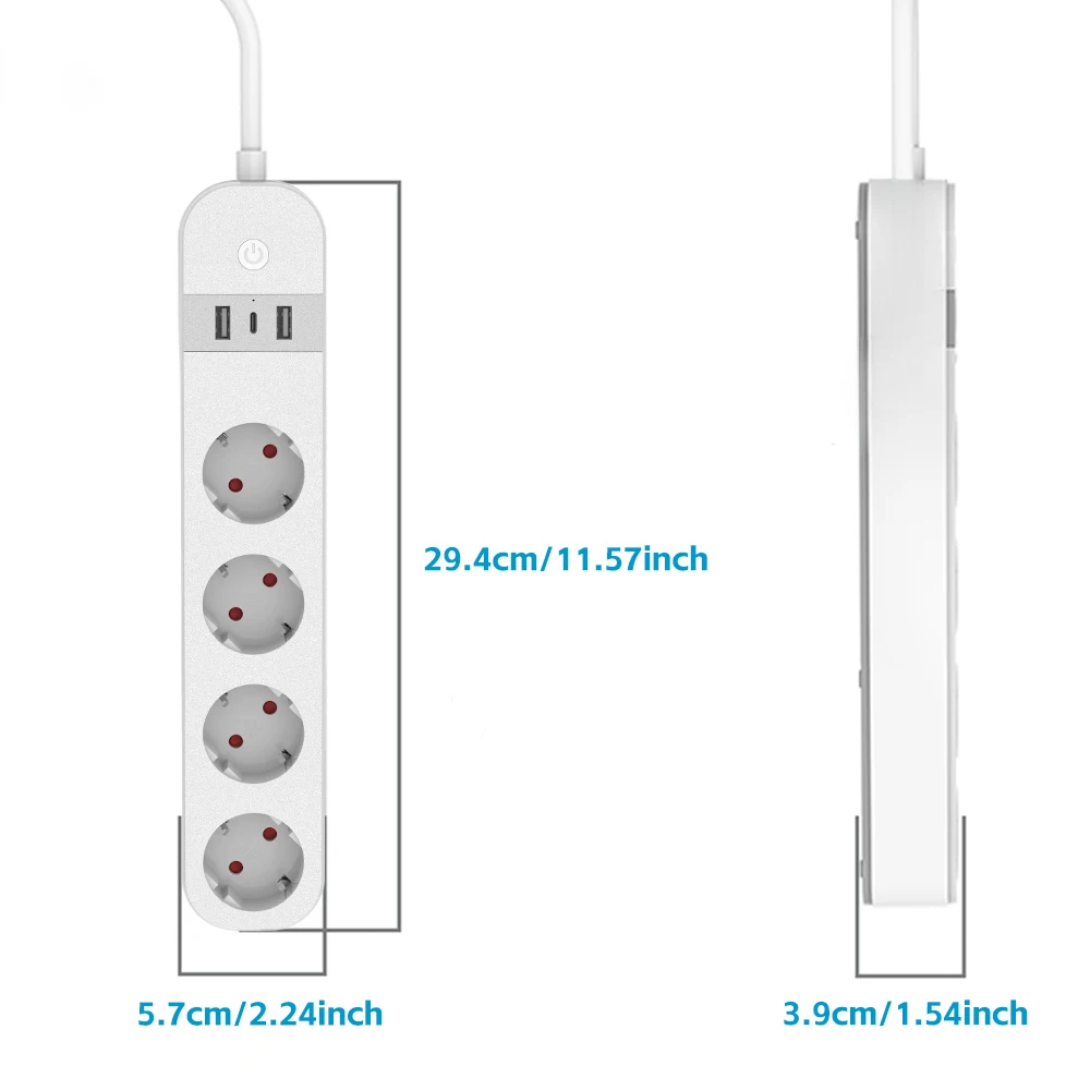 BORUIDAPLS EU-stekker WiFi Sma - Smart Power Strip recensie en prijs