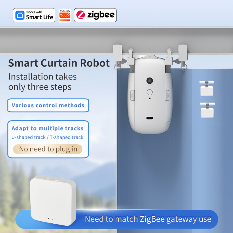Zigbee Smart Curtain Driver Ro - Curtain Motor recensie en prijs